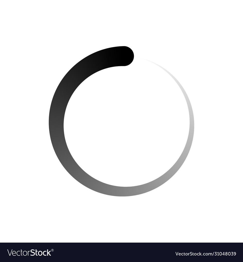 Loading icon load for site design vector image Loading icon load for site design