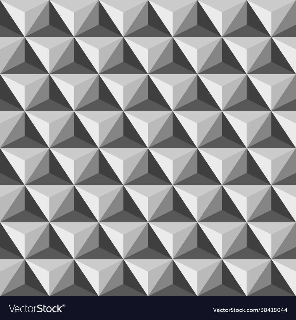 Abstract triangle background gray color geometric vector image Abstract triangle background gray color geometric