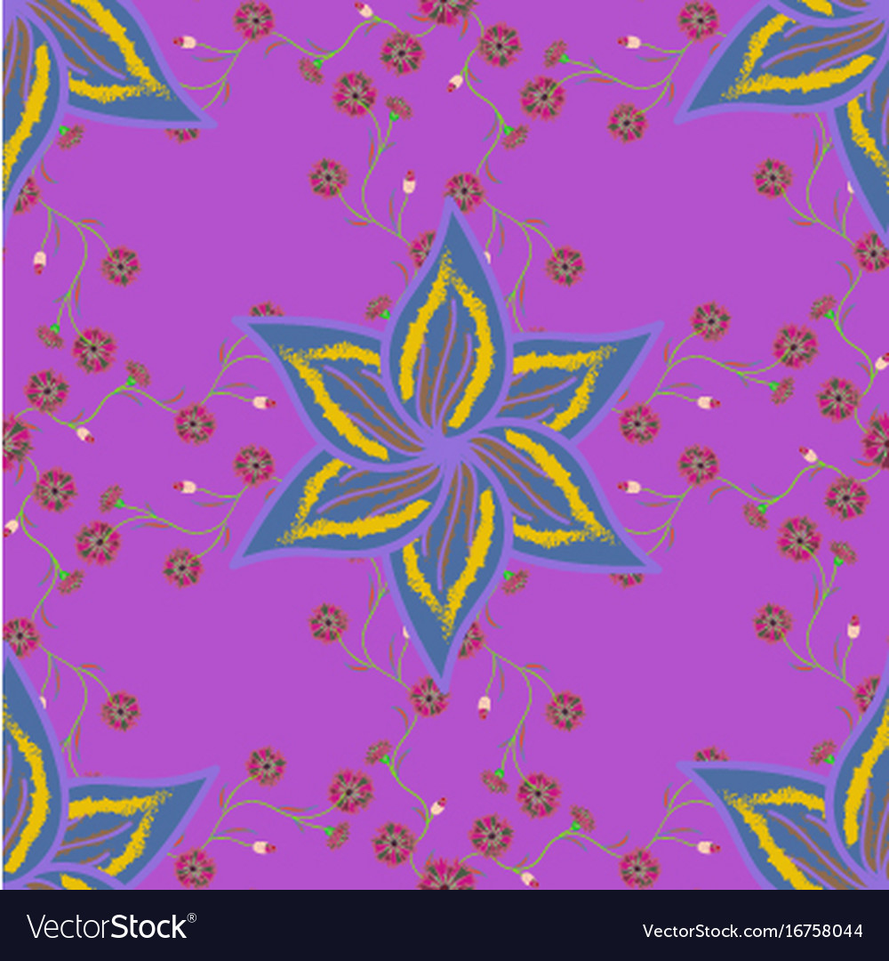 Colour spring theme seamless pattern background