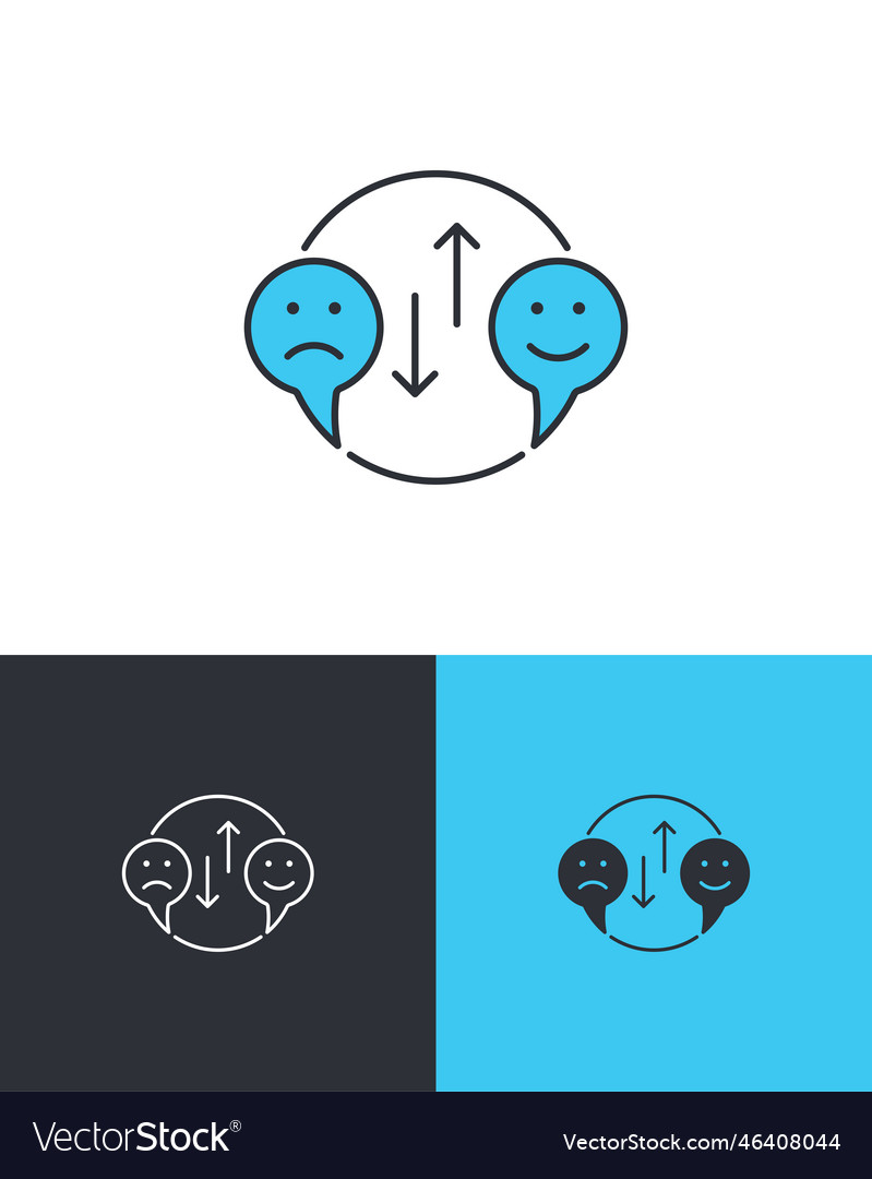 Customer satisfaction feedback icon