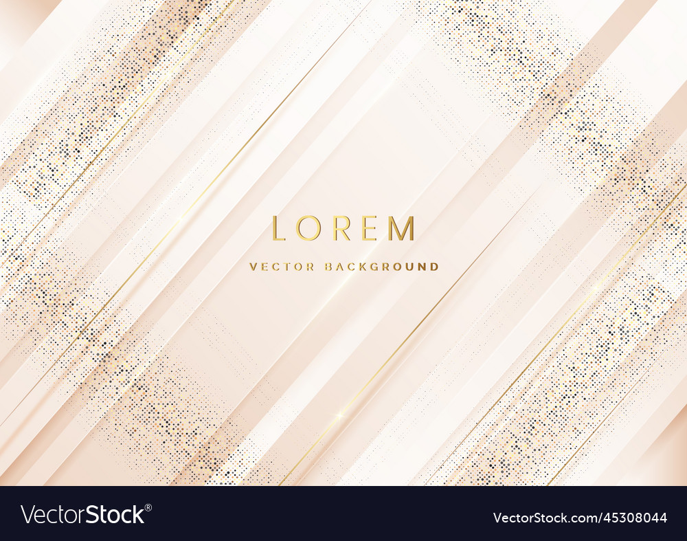 Golden Diagonal Lines Background