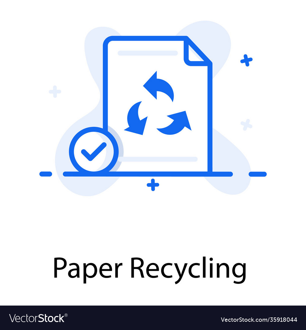 Paper recycling