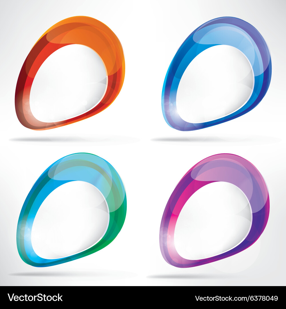 Abstract background with speech bubble Royalty Free Vector