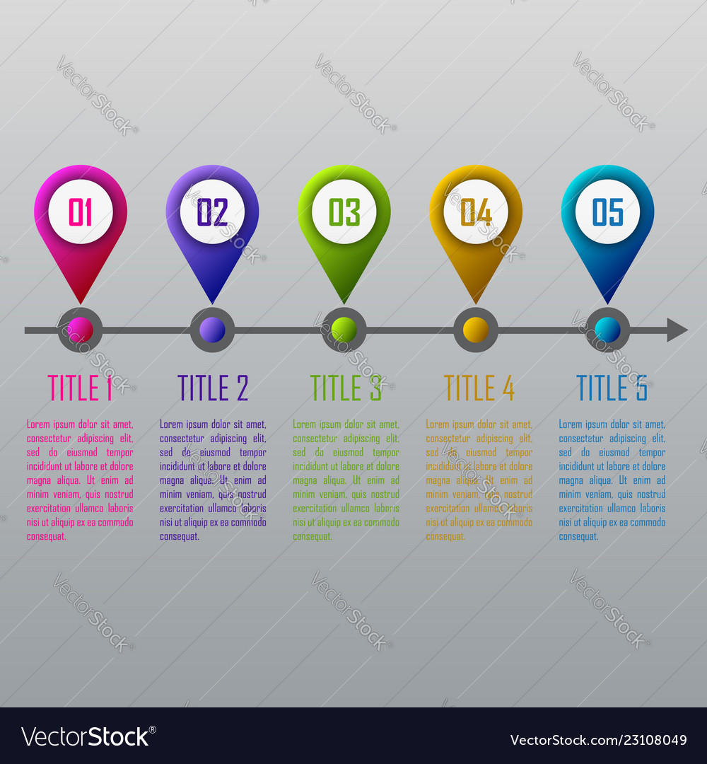 Abstract infographic template for chart diagram