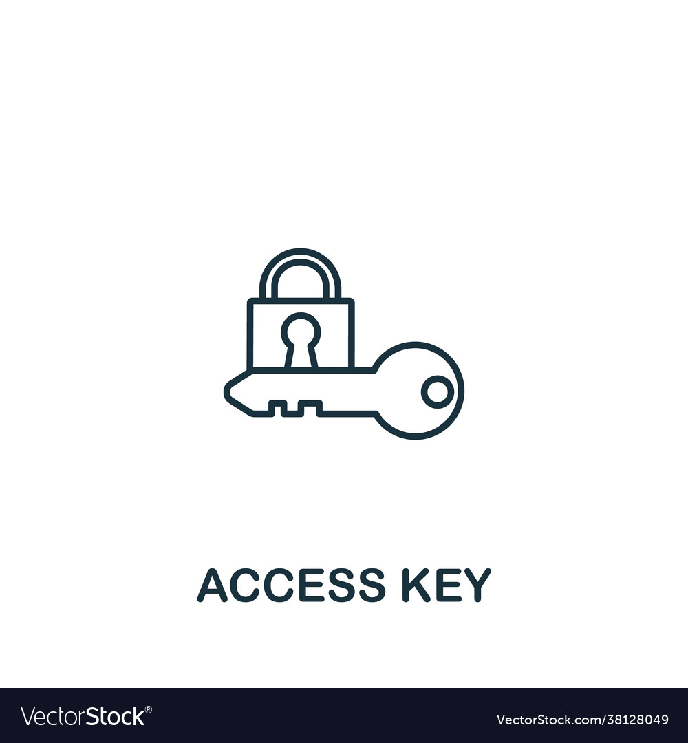 Access Key Security Icon