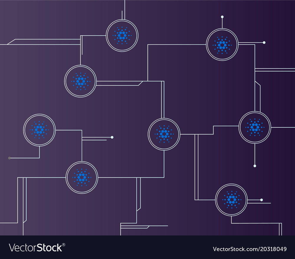 Blockchain cardano network circuit style