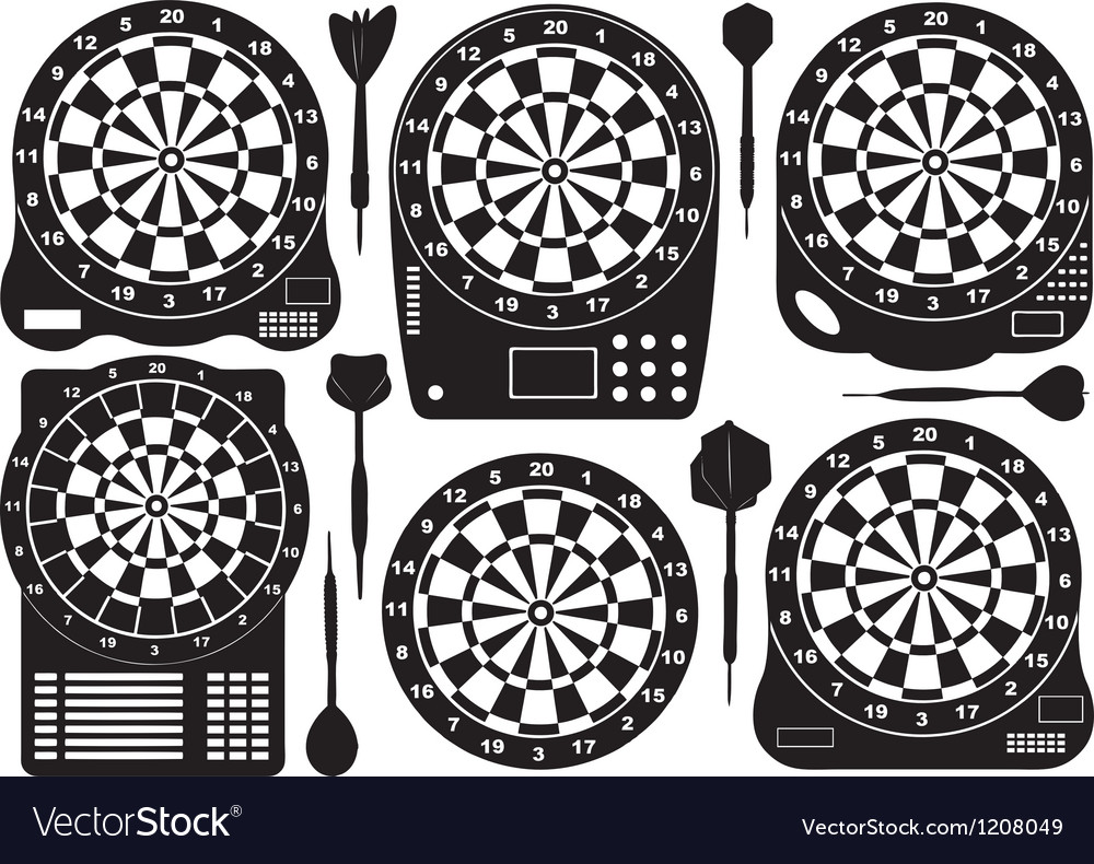 Electronic Dartboard Set