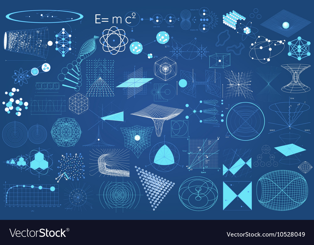 Elements symbols and schemes of physics