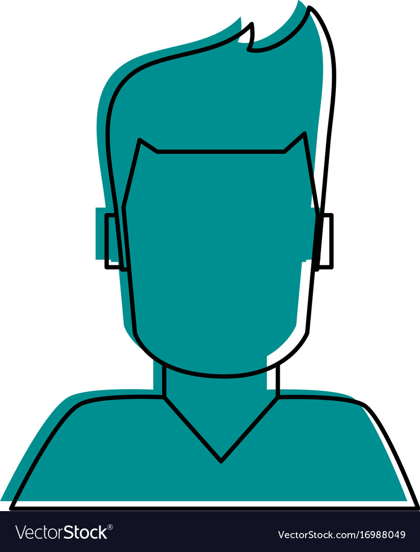 Man portrait avatar icon image