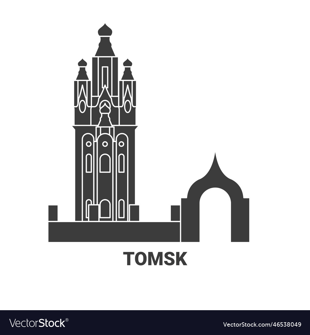 Russland tomsk Reiselandmark