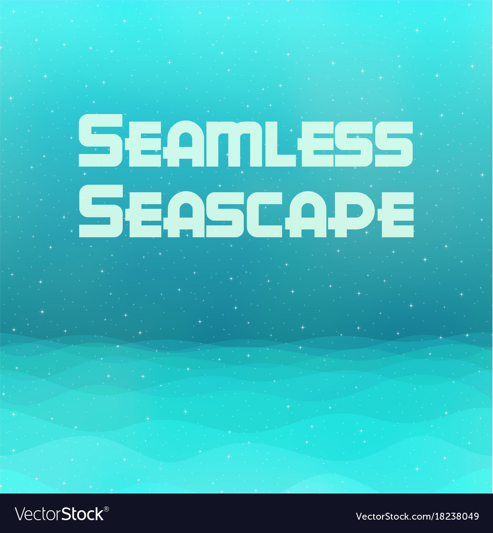 Sea seamless background