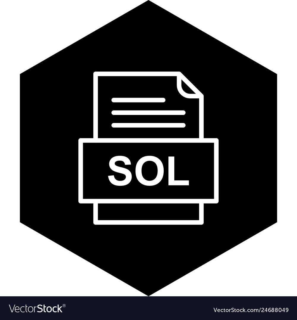 Sol file document icon