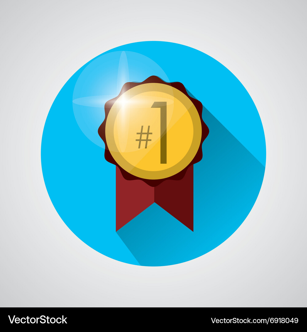 Winner icon design Royalty Free Vector Image - VectorStock
