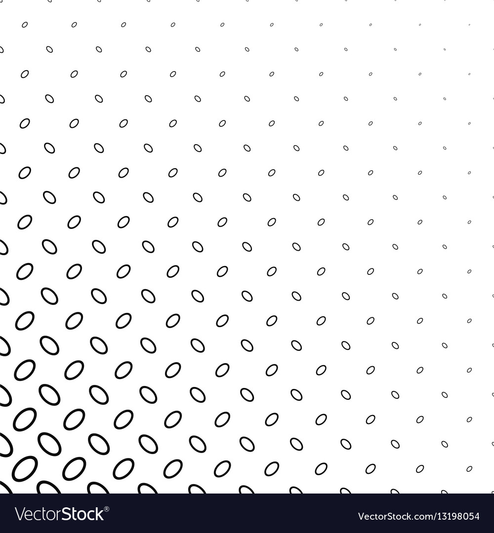 Abstract monochrome ellipse pattern background