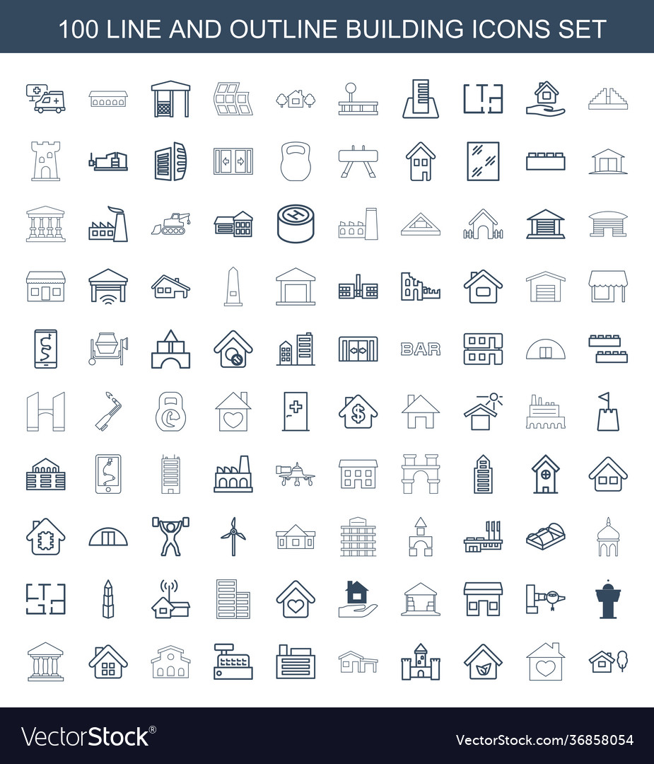 Building icons