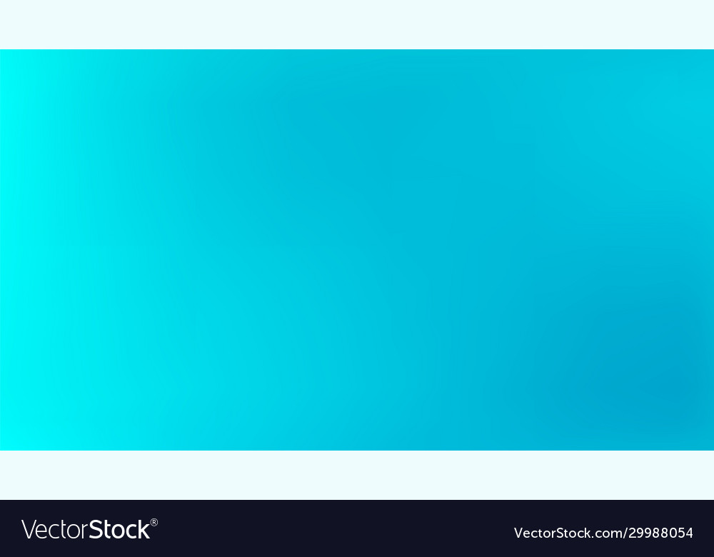 Cyan colored abstract gradient mesh background vector image Cyan colored abstract gradient mesh background