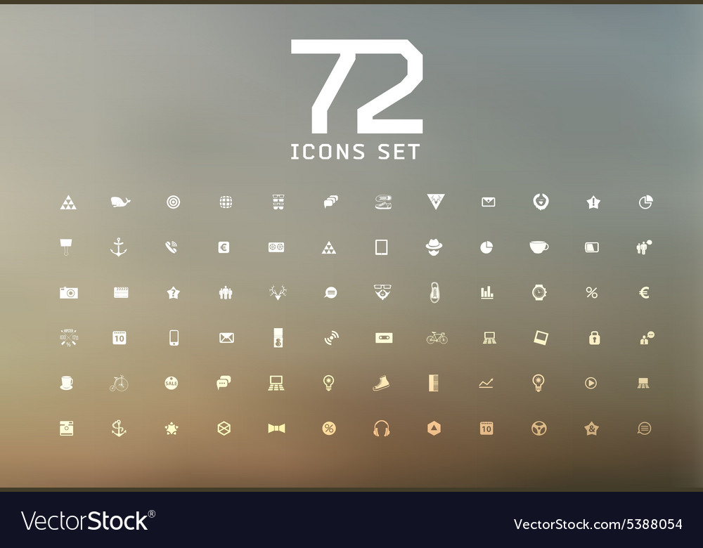 Modern thin line icons for web and mobile
