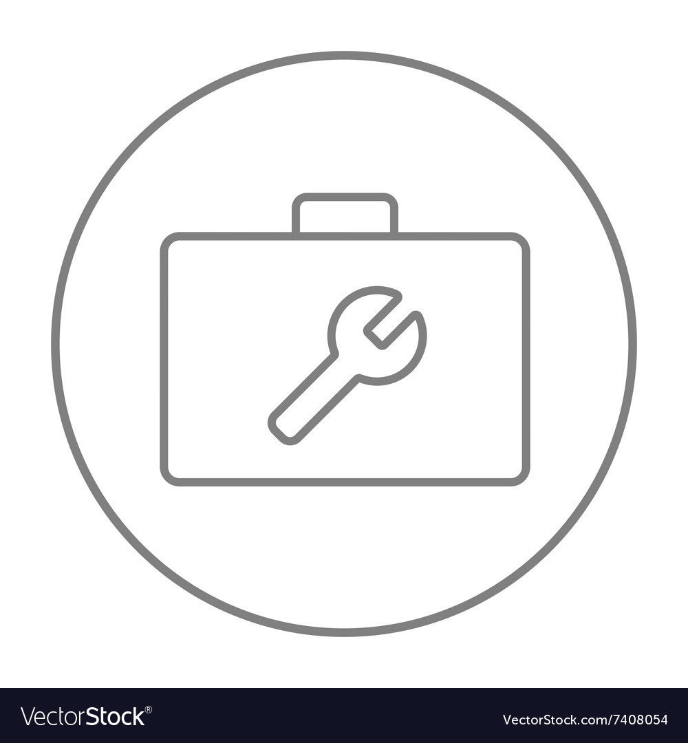 Toolbox Line Icon