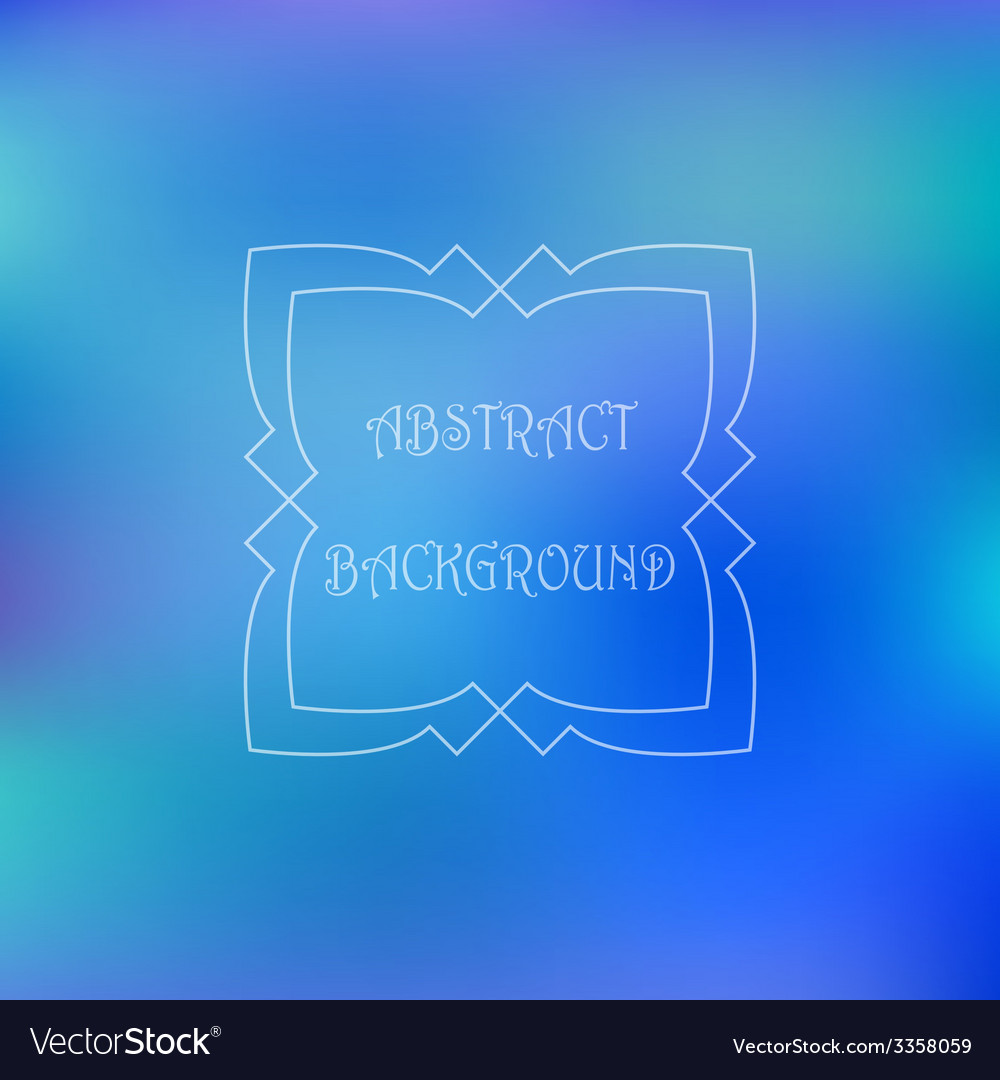 Abstract colorful blurred background can use