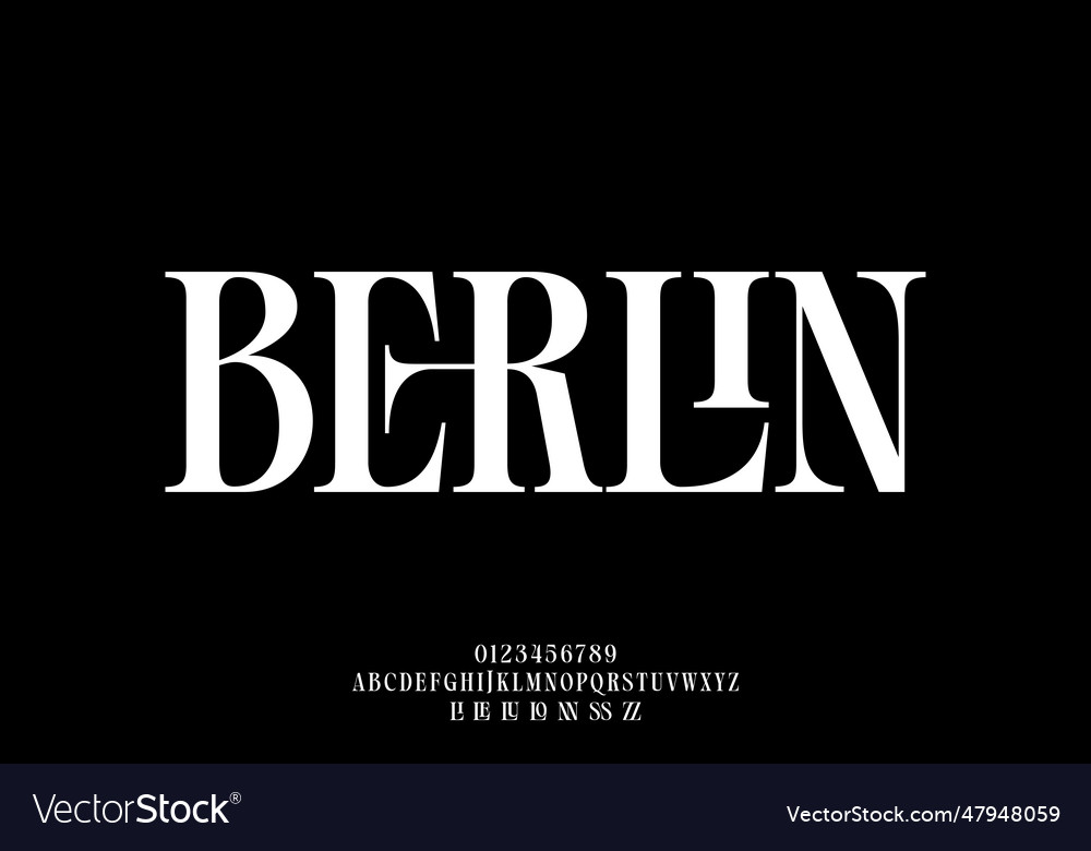 Serif Display Font - Elegant & Bold