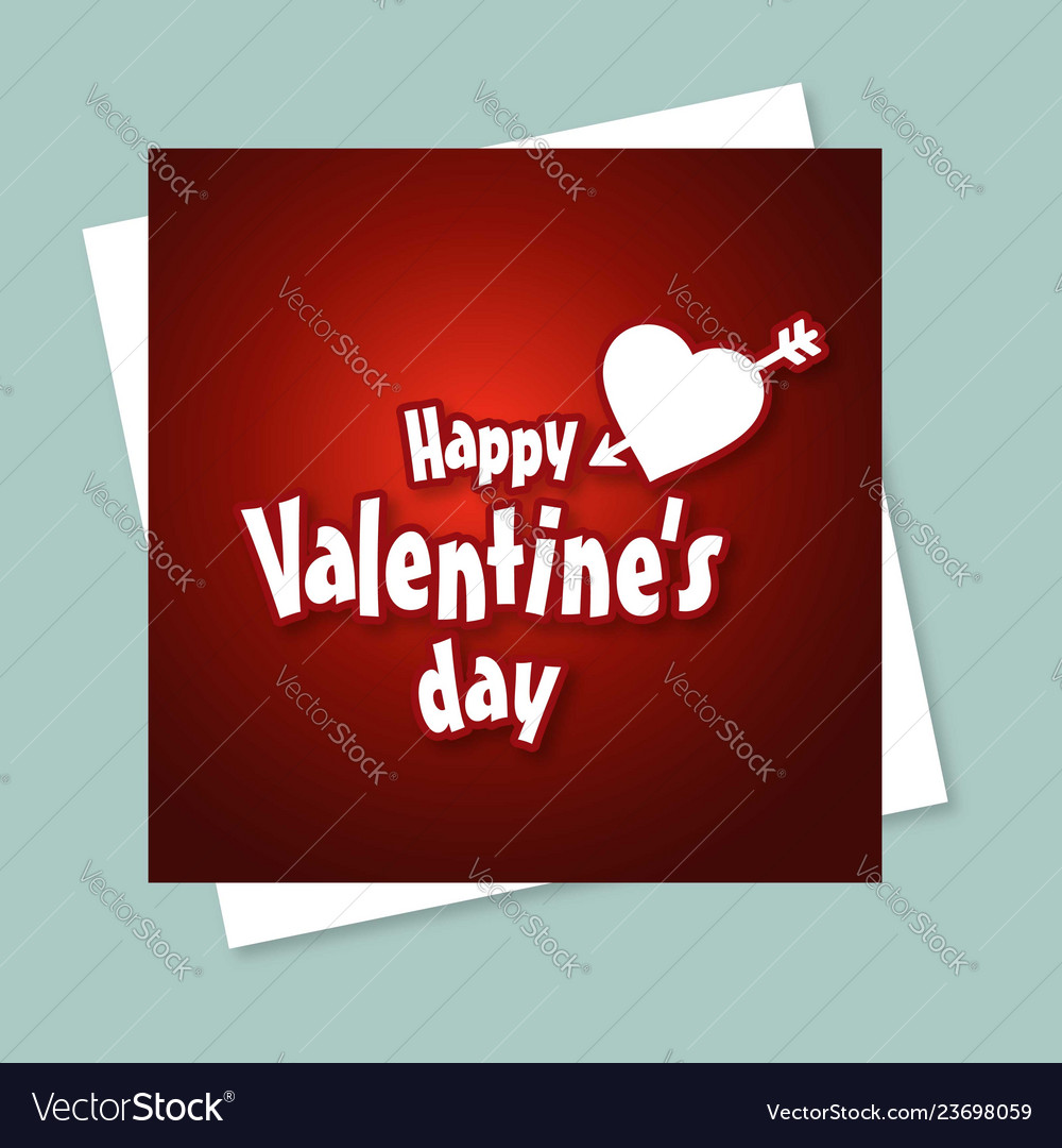 Valentines day background with icon set pattern