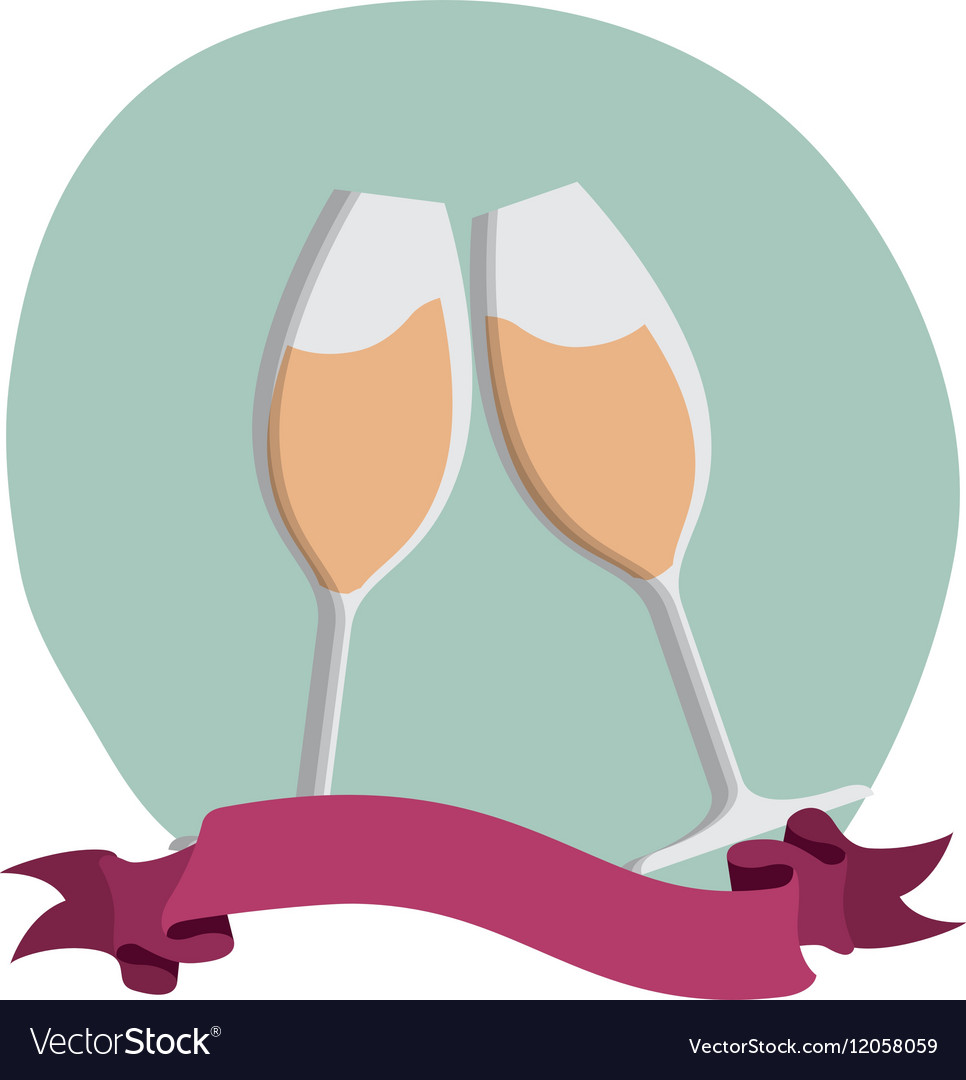 Wine Glass Decorative Frame Royalty Free Vector Image Wine Glass Decorative Frame Vector Image