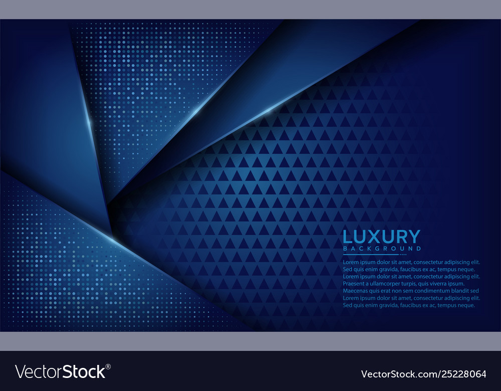 Elegant blue background with overlap layer vector image Elegant blue background with overlap layer