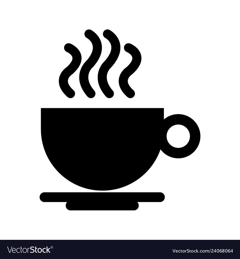 Icon coffee Royalty Free Vector Image - VectorStock