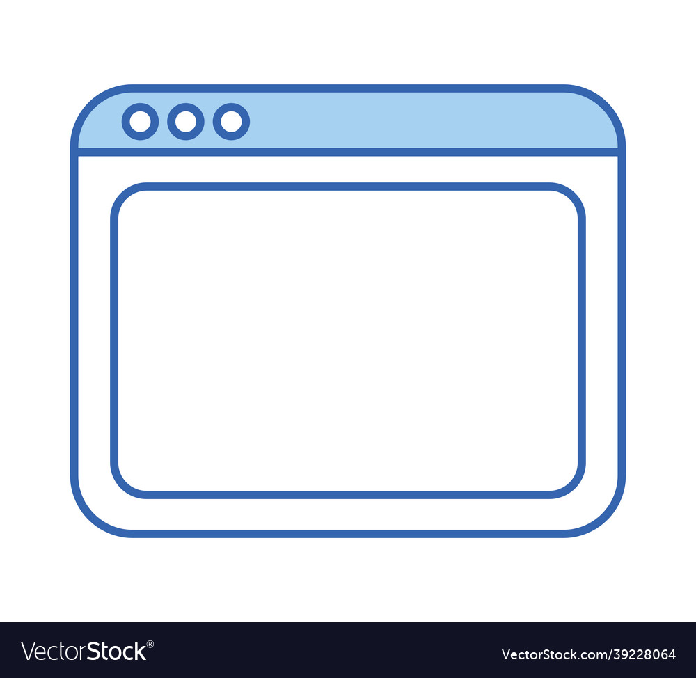 Web window design