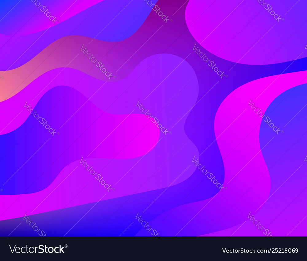 Abstract background with color fluid shapes