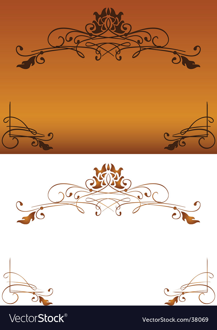 Ornate Scroll Frame