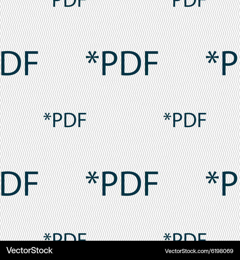 Pdf file document icon download button Royalty Free Vector