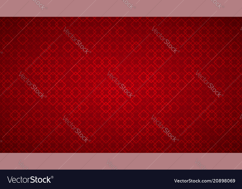 Red Square Pattern Background