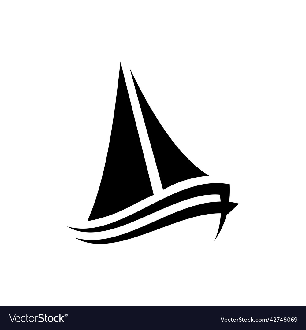 Sailboat Royalty Free Vector Image - VectorStock