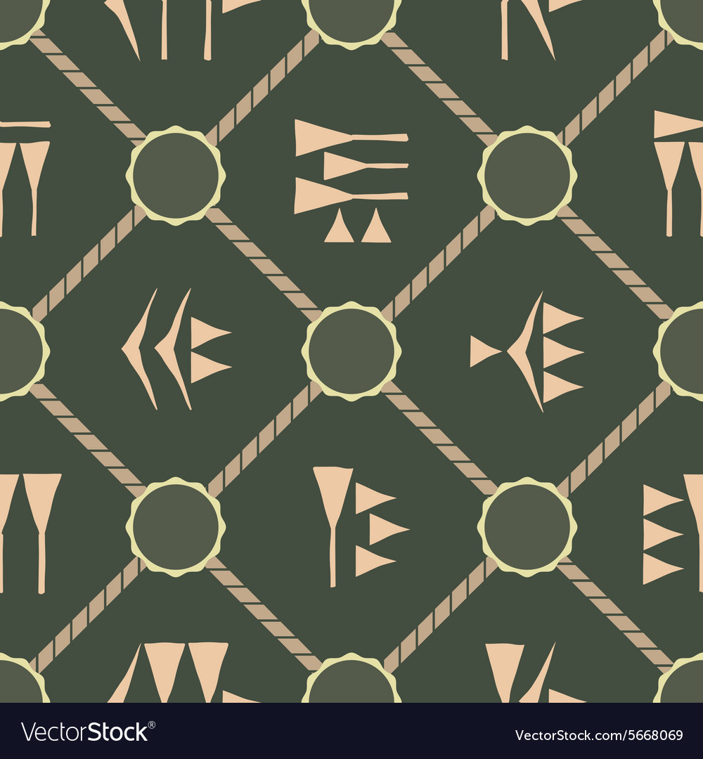 Seamless background with cuneiform