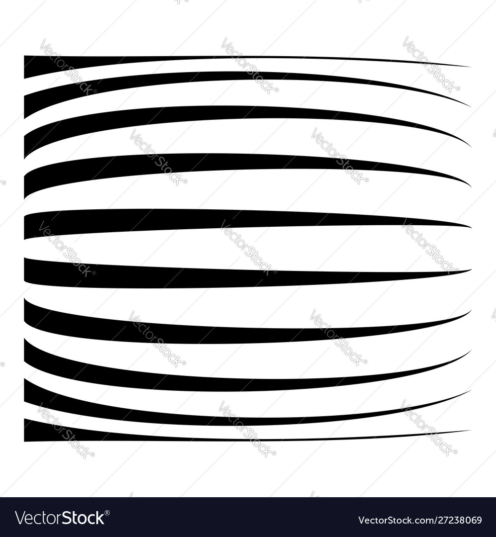 Spherical globe circular distort effect pattern vector image Spherical globe circular distort effect pattern