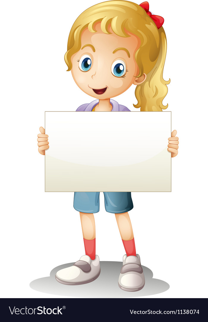 A Girl Royalty Free Vector Image - Vectorstock