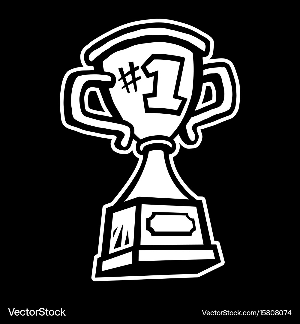 Trophy Vector Examples Trophy Royalty Free Vector Image - VectorStock