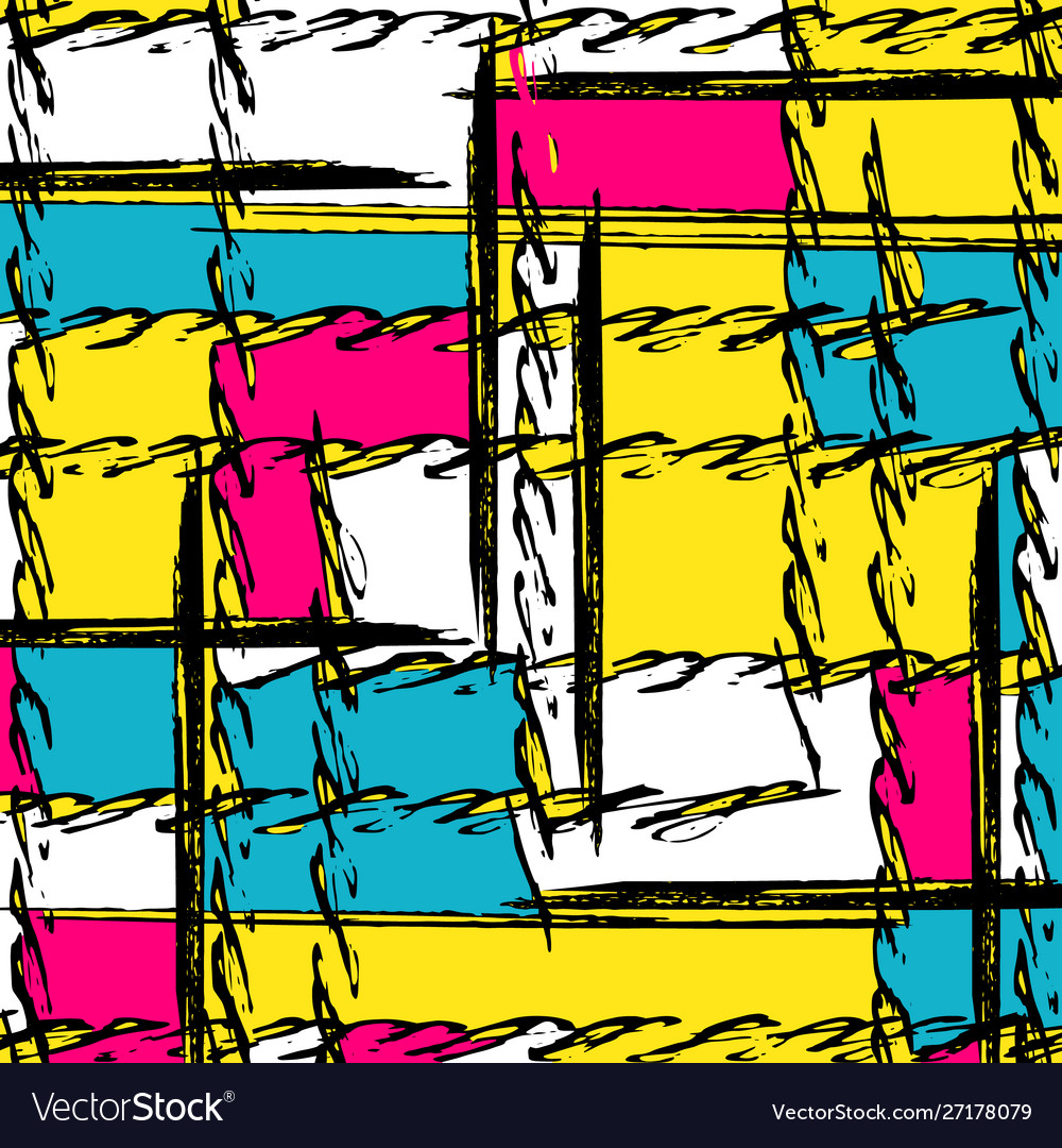 Abstract color pattern in graffiti style quality vector image Abstract color pattern in graffiti style quality