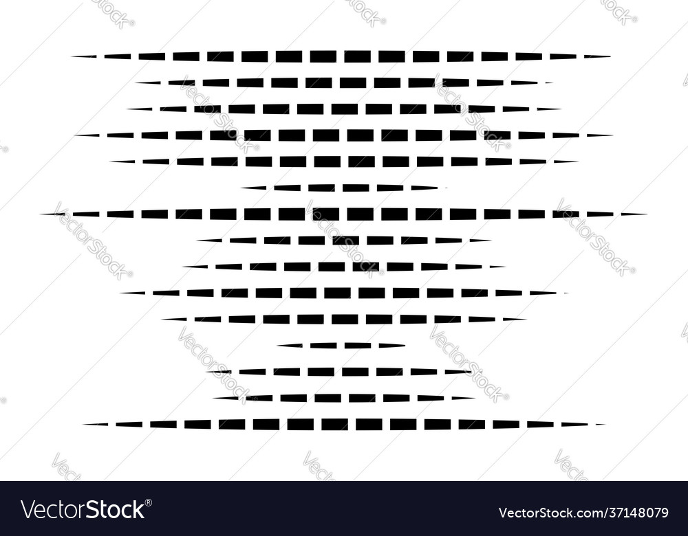 Dashed random straight parallel lines geometric Vector Image Dashed random straight parallel lines geometric