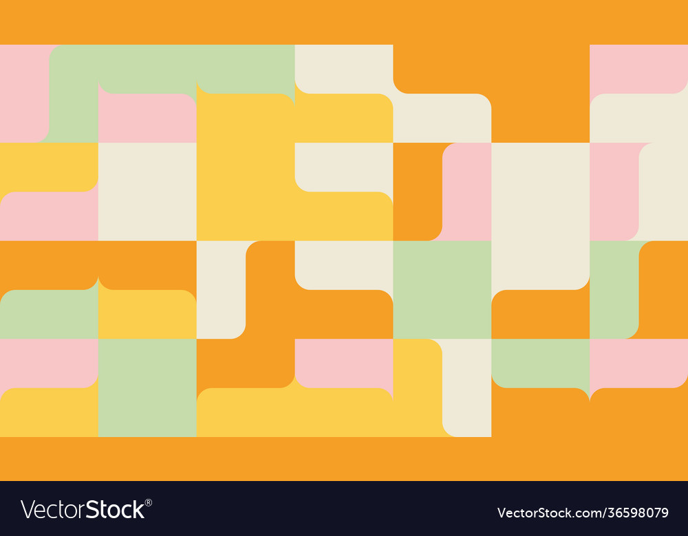 Minimal geometric pattern design vector image Minimal geometric pattern design