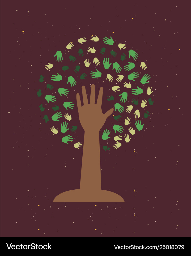 Tree nature forest Royalty Free Vector Image - VectorStock