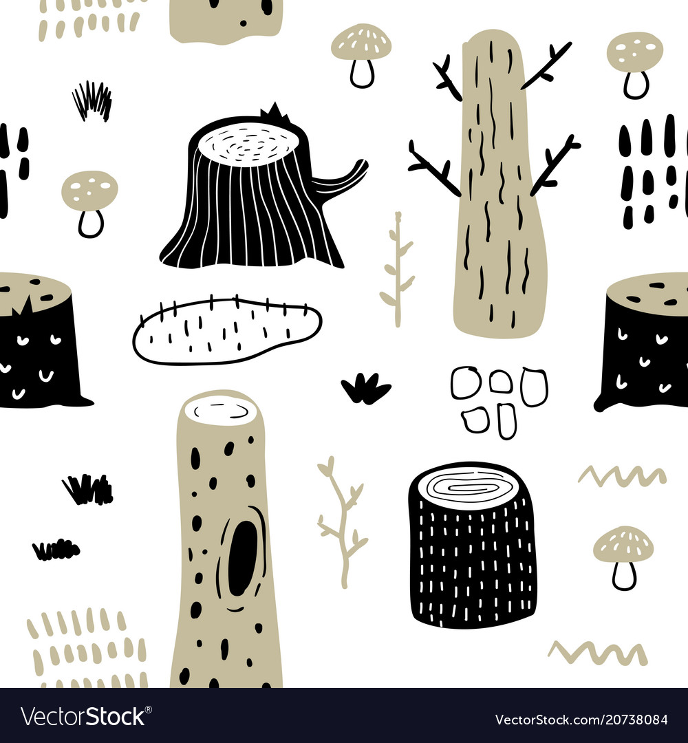 Forest Stump Pattern