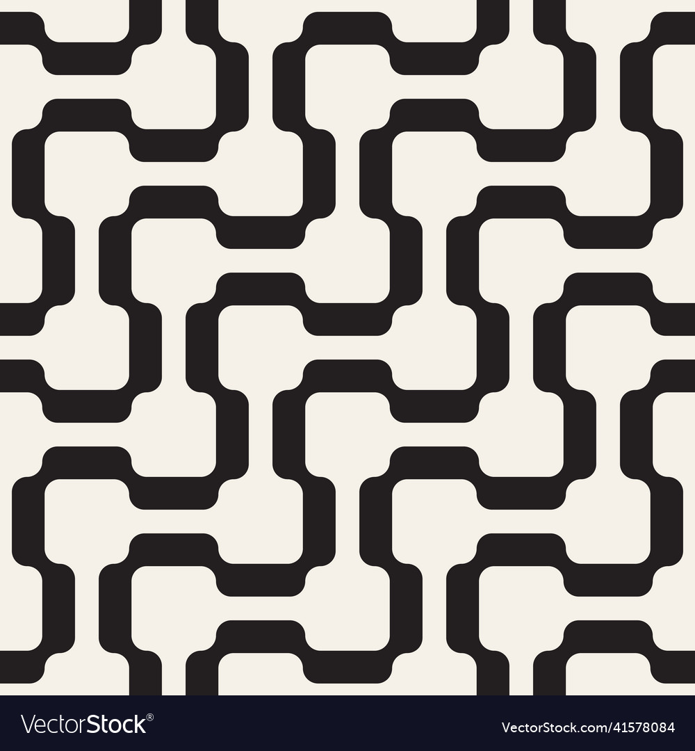 Seamless pattern repeating geometric elements Vector Image Seamless pattern repeating geometric elements