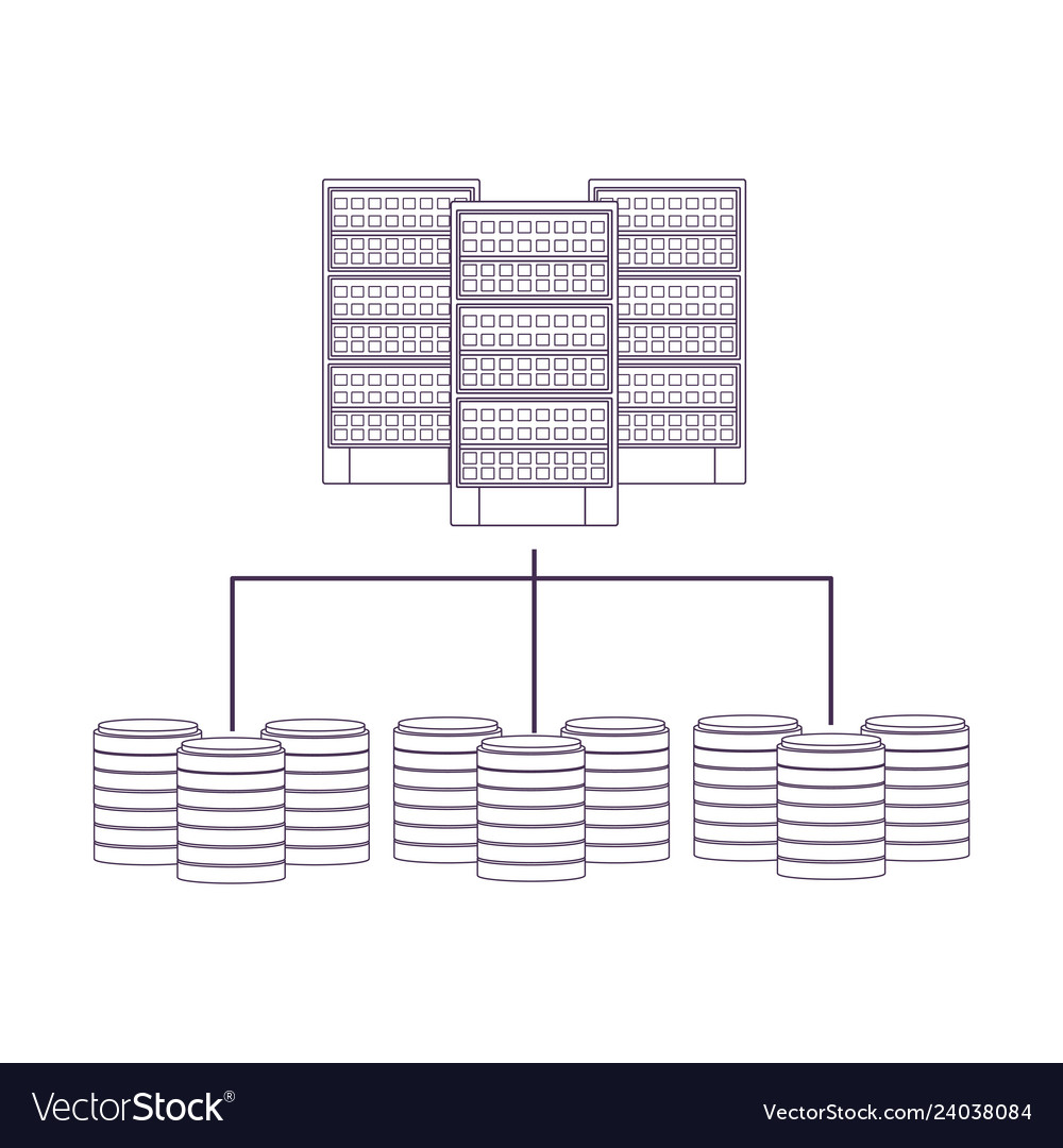 Server with hard drive