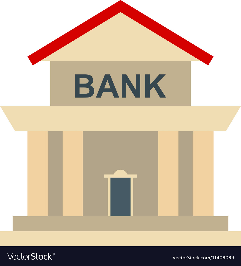 Bank Building Royalty Free Vector Image - VectorStock