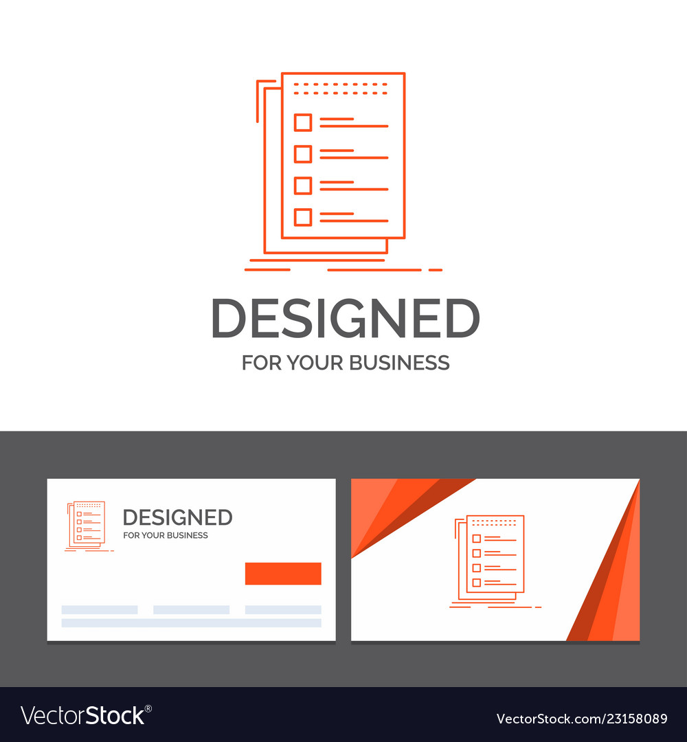 Business logo template for check checklist list