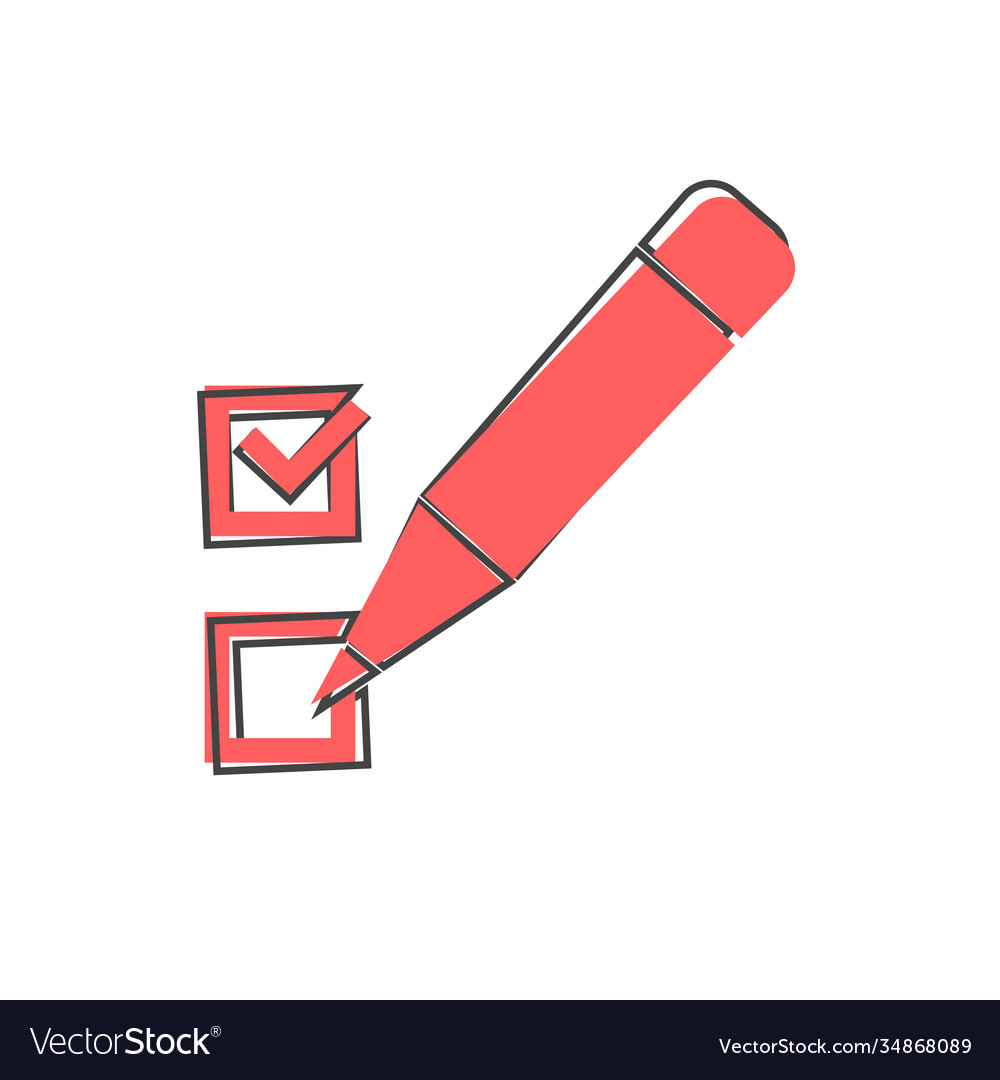 Clipboard and checklist with checkmarks business