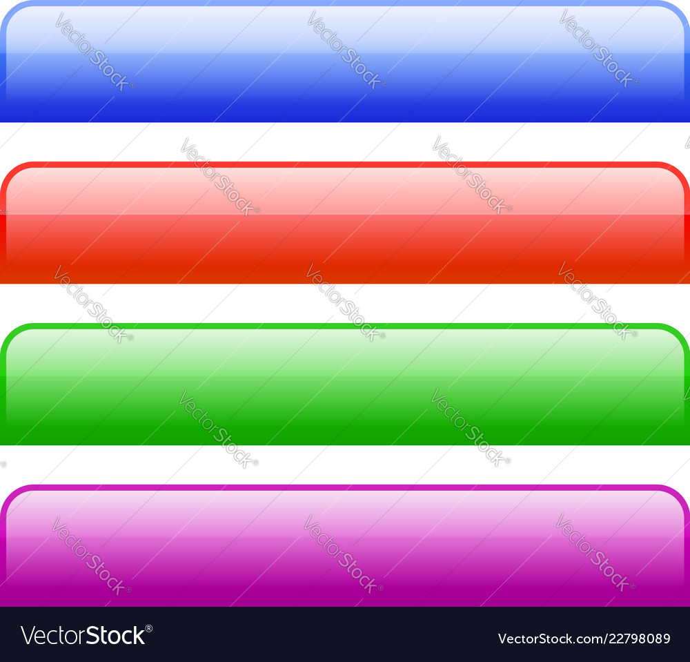 Colorful Web Tabs and Buttons