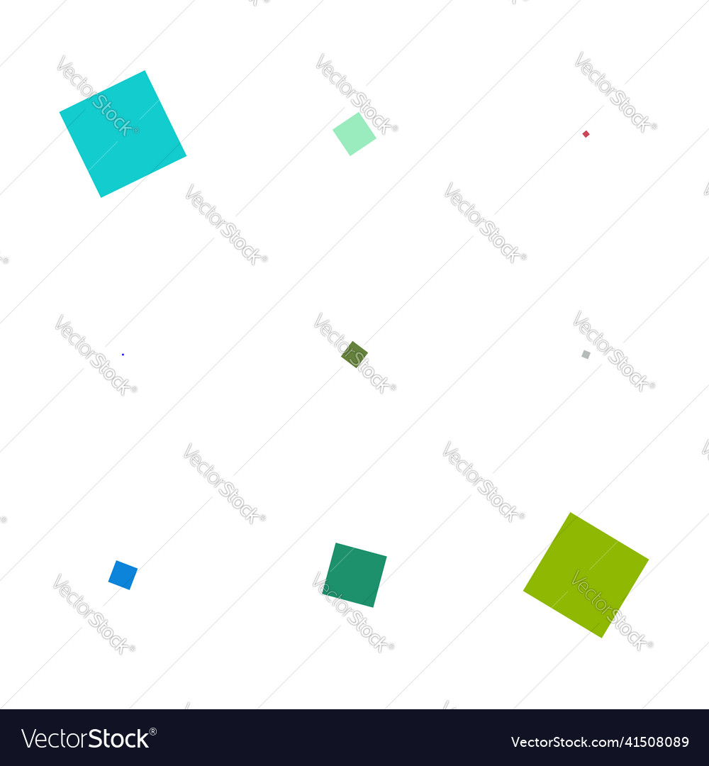 Grid mesh of random squares angular geometric